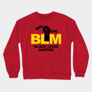 Black Lives Matter 2 (for Red Shirts) Crewneck Sweatshirt